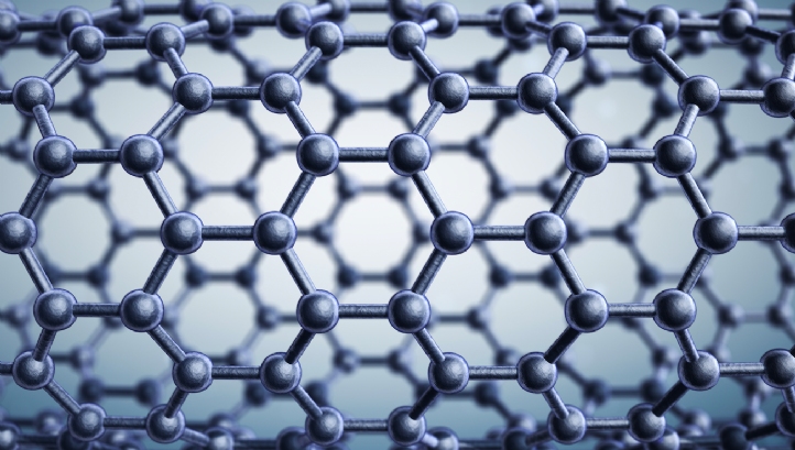 Graphene comprises a single layer of carbon atoms arranged in a hexagonal lattice